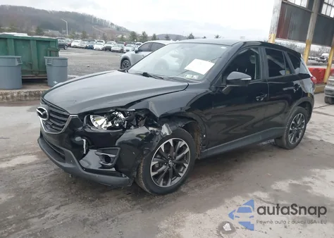 2016 Mazda Cx-5 Grand Touring z USA, uszkodzony, nr VIN JM3KE4DY2G0833771